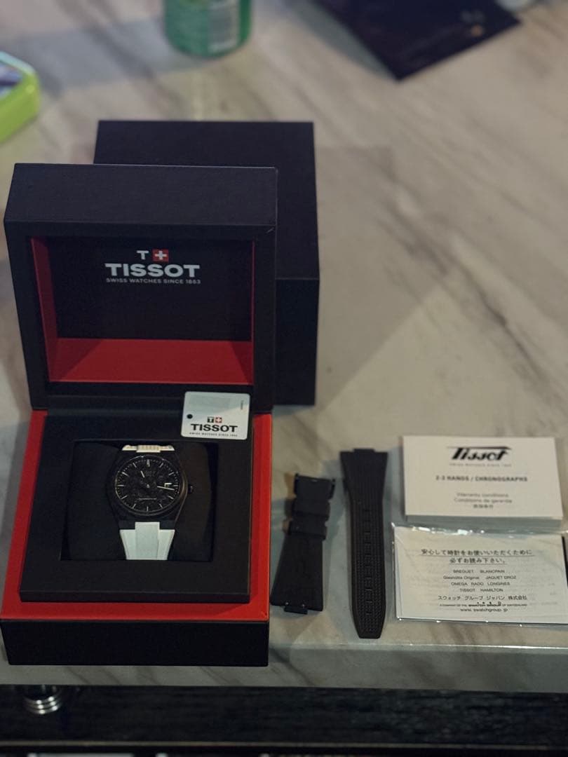 Tissot メンズ 時計　PRX フォージドカーボン