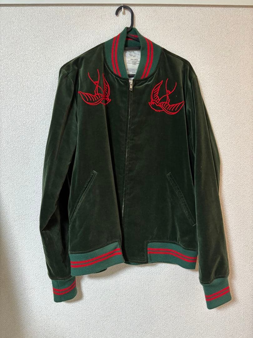 260128 値下げ　WHIZ LIMITED ベロア スカジャン L