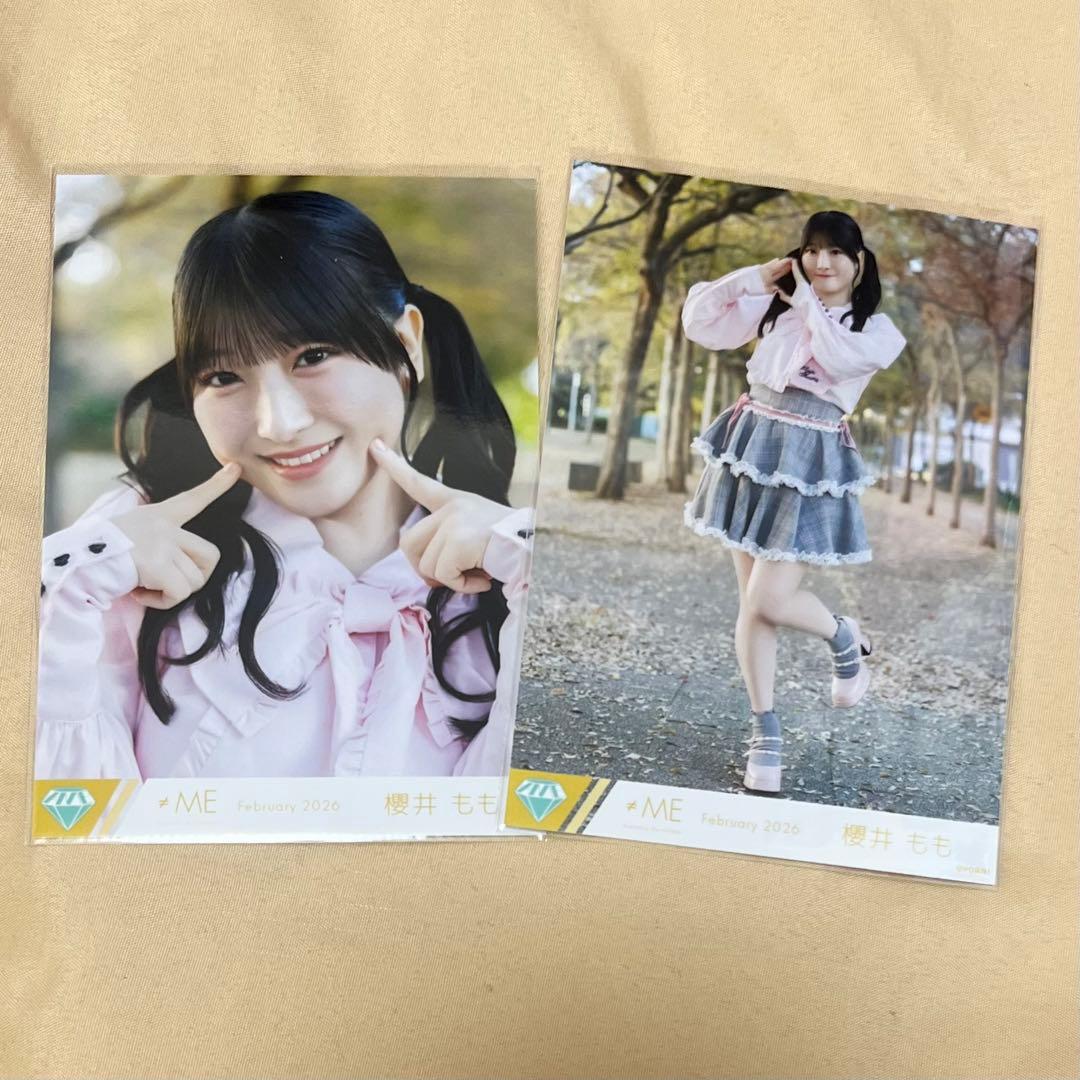 ノイミー ≠ME 櫻井もも 生写真 きゅんかわ人生② セミコンプ - メルカリ