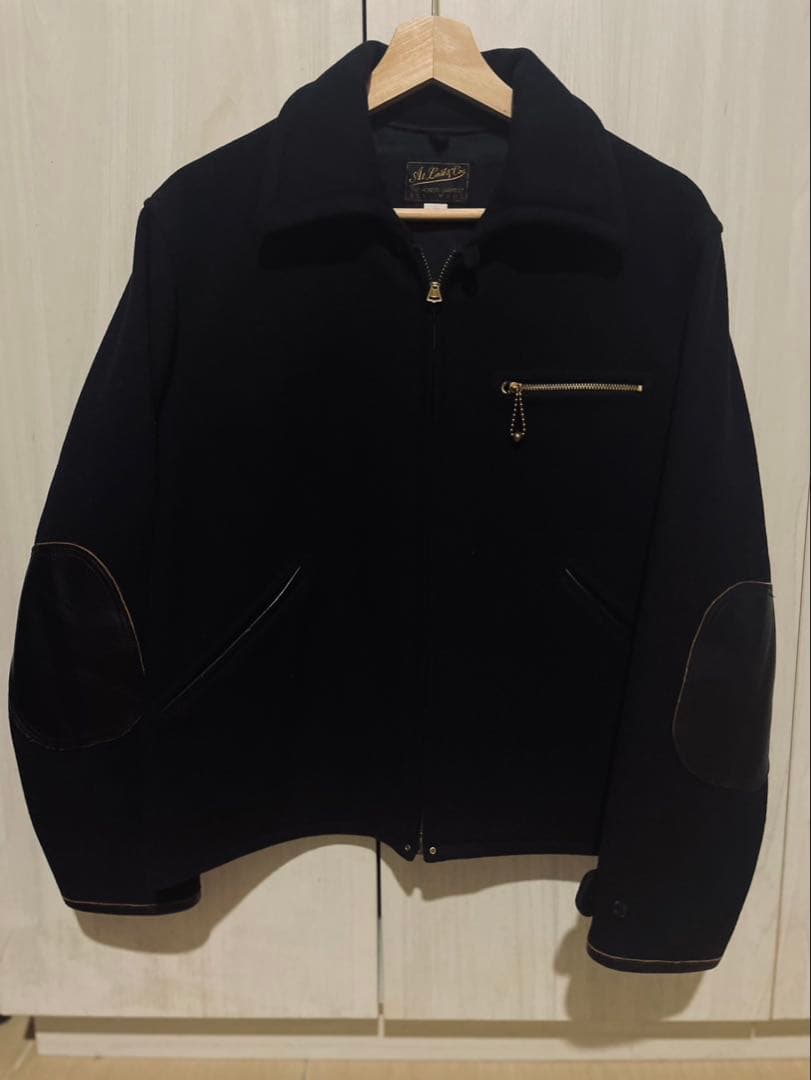 Atlast&co ブラックCossack Jacket 名作