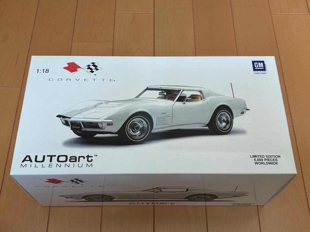 AUTOart Corvette 1:18 限定版 AUTOart Chevy Corvette ZR1 Gloss Black 1:18 – STM Diecast