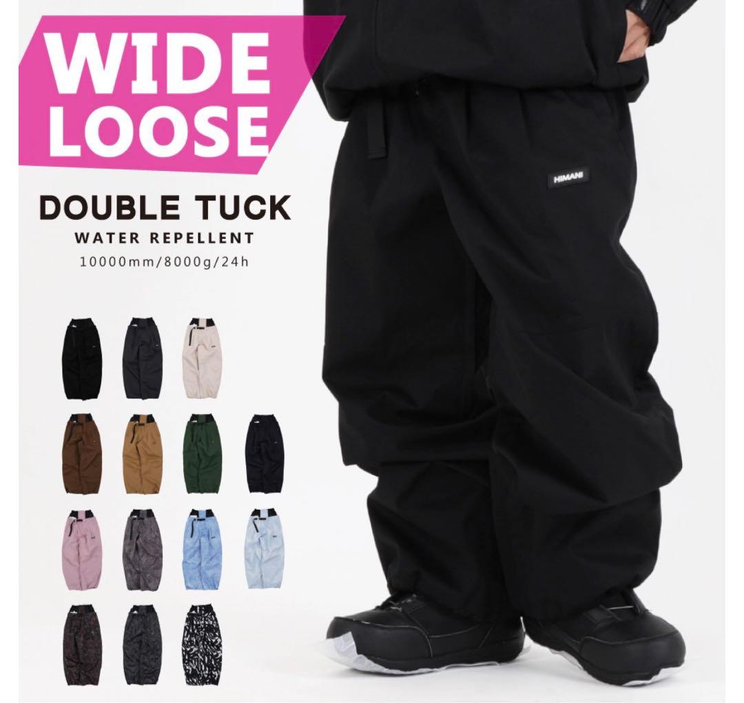 ☆新品未使用☆HIMASS MANIA ハイマニ スノボウェア ユニセックスS