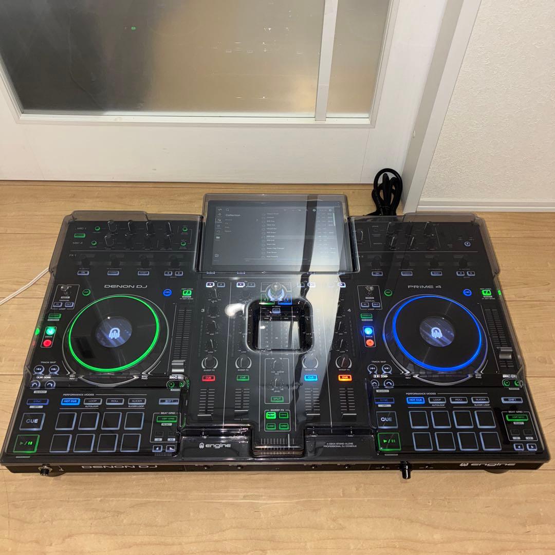 アボッチ DENON DJ Prime4 4chオールインワン 希少 DDJ-Prime-4-Left-Hero-SU-WR-