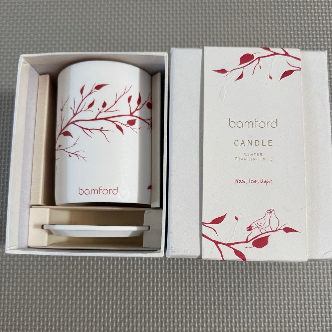 Bamford バンフォード キャンドル & キャンドルホルダー 受け皿