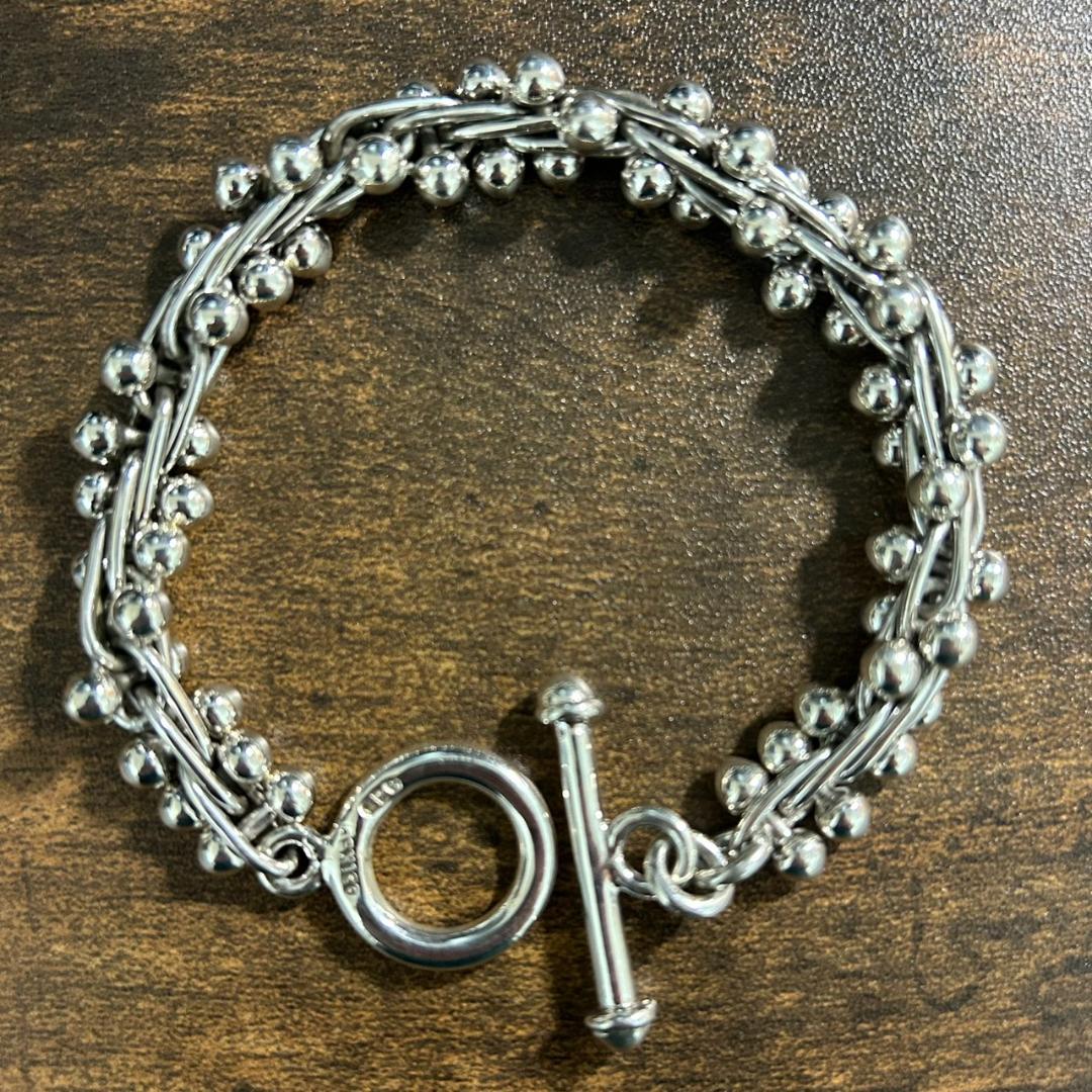 メキシコ製 MEXICO 23cm VINTAGE DNA ブレスレット 925