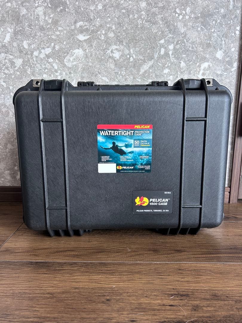 PELICAN 1500CASE 防水セキュリティケース
