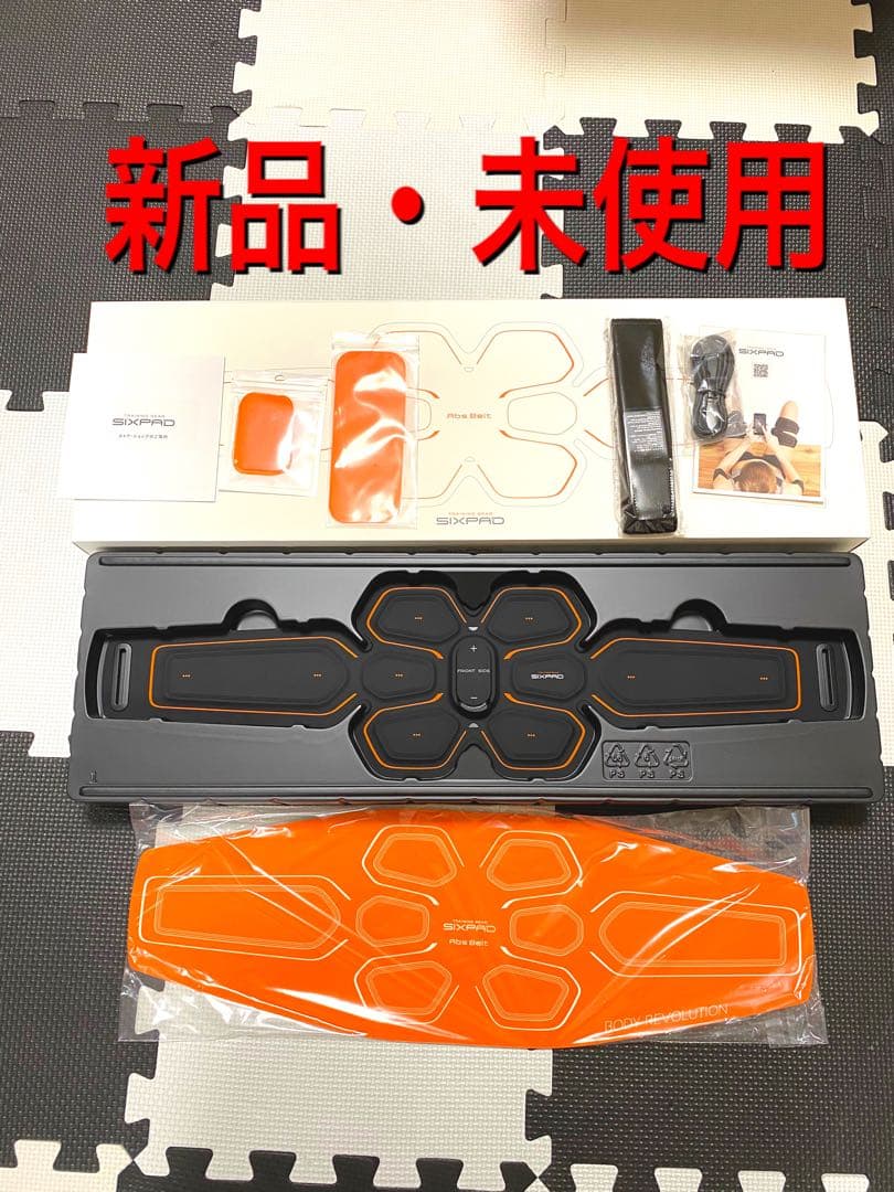 【新品】SIXPADエクササイズ アブズベルト サイズSML新品ジェルシート付き シックスパッド アブズベルト サイズSML ジェルシート純正品付き