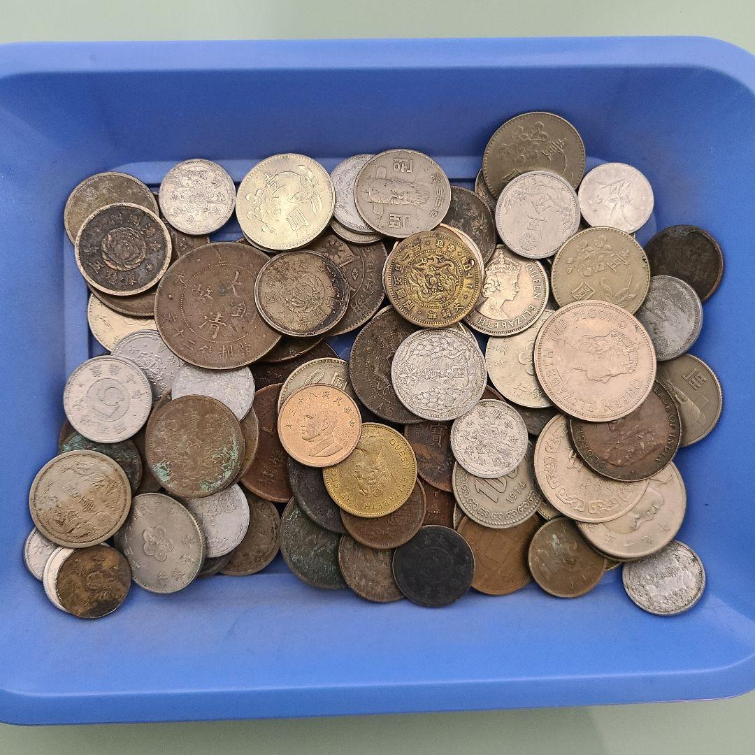 プ*須様 古銭　中国銭　大満州国銭などまとめ　438グラム Amazon.co.jp: 壱角 大満州国 古銭 康徳元年 : ホビー