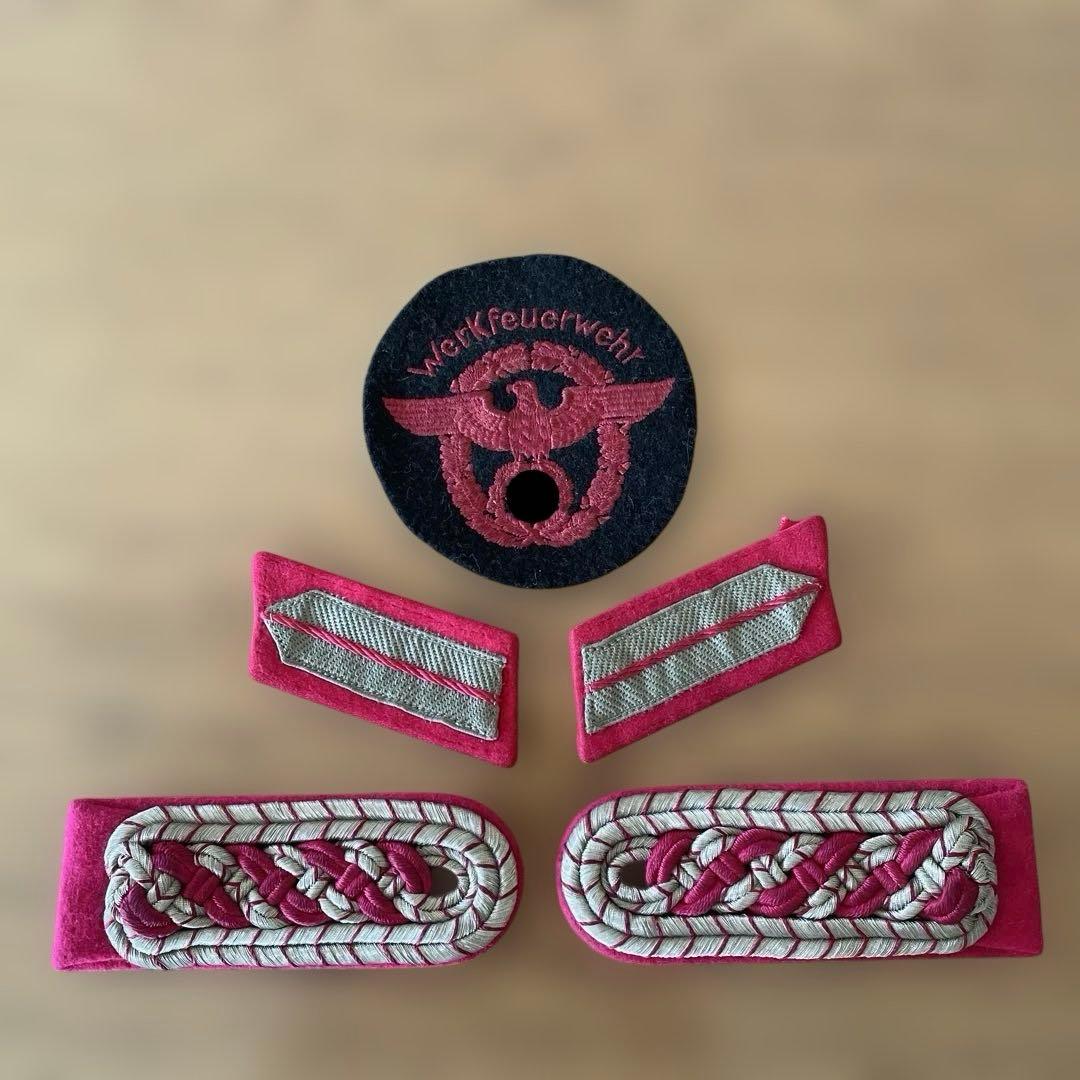 ドイツ消防　階級章　実物