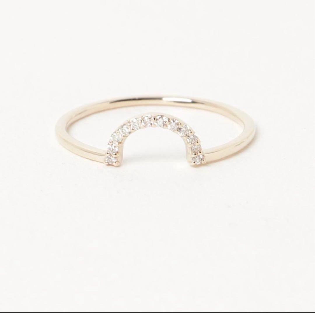 con affetto 10kダイヤリング　#11