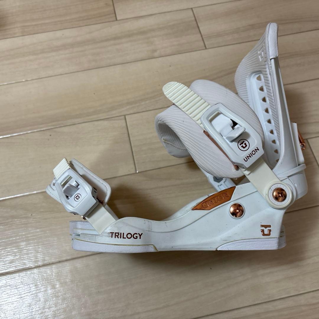 UNION TRILOGY ホワイト ビンディング Mサイズ - メルカリ