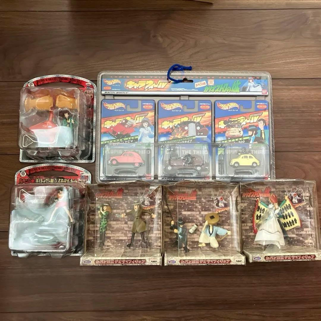 ルパン三世　カリオストロの城　キャラウィールとプライズセット　宮崎駿監督作品 ルパン三世 カリオストロの城 キャラウィールとプライズセット 宮崎駿