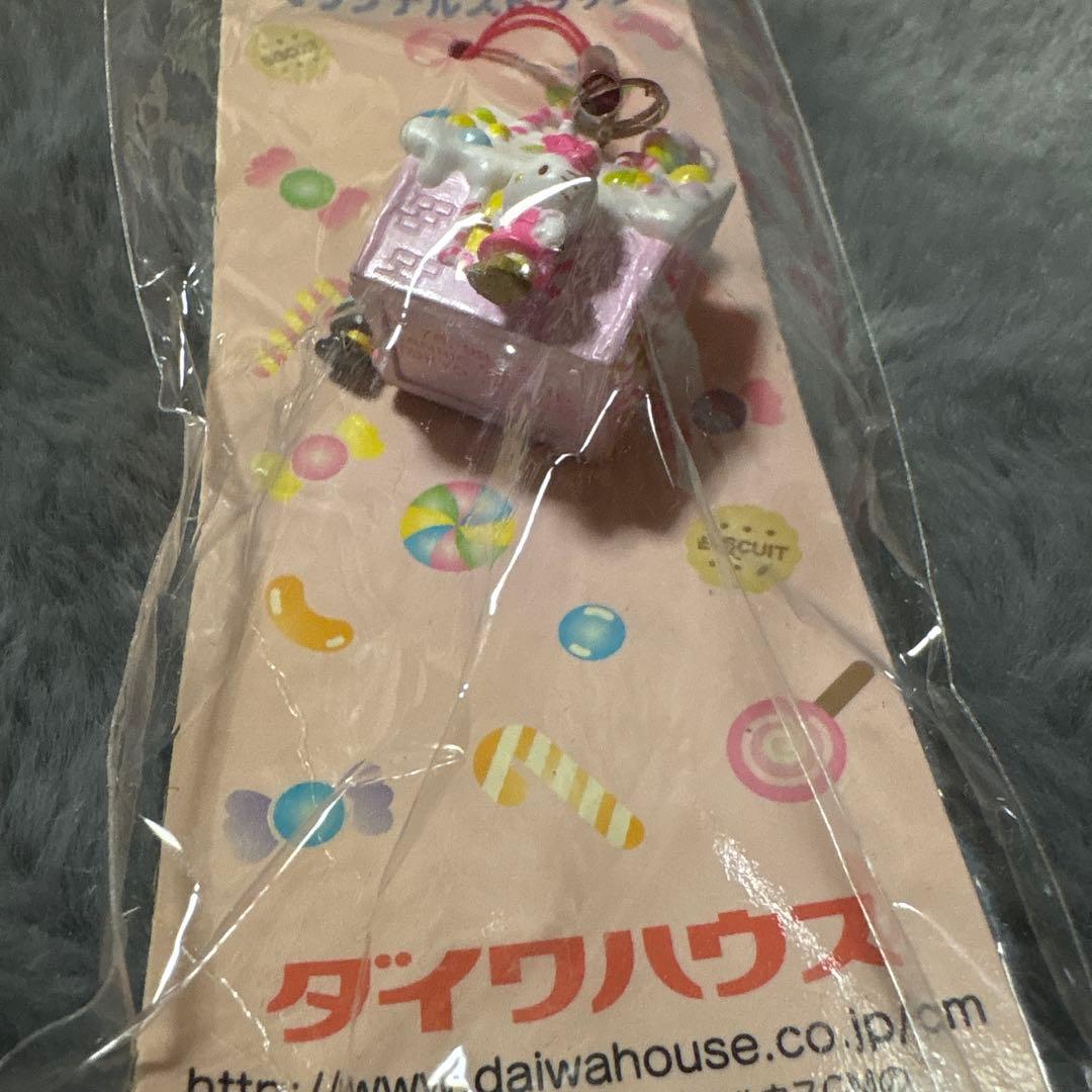 キティ　ダニエル　ストラップ　非売品　コレクション　お菓子の家　レア　平成　根付