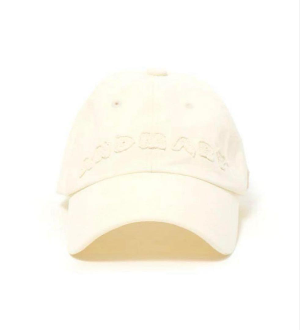 即日発送andmary Mary logo cap ivory アイボリー
