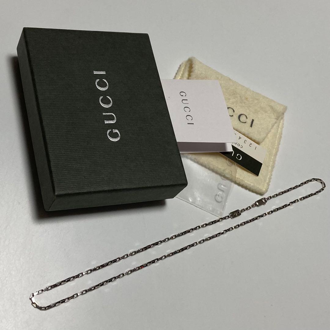 【正規品】 グッチ GUCCI ネックレス チェーン 美品 送料無料