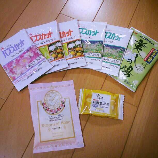 値下【未使用】入浴剤&アロマバスパウダー８点セット♪