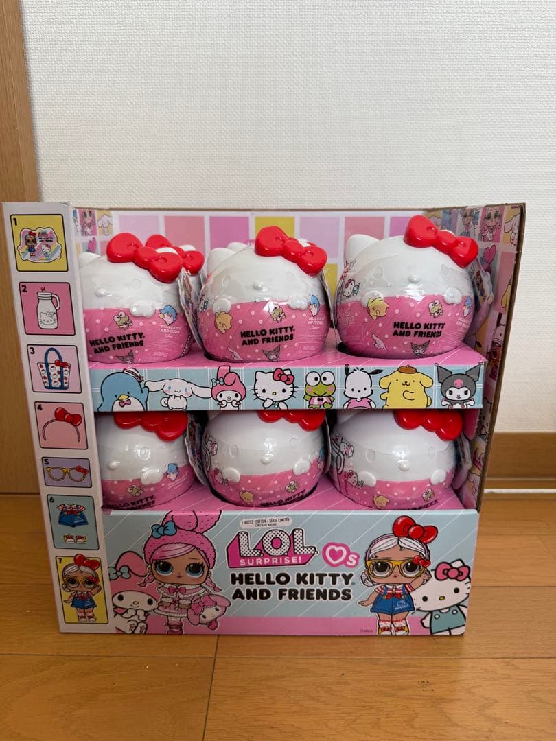 LOL Surprise! Hello Kitty 11個セット Amazon.com: LOL Surprise! Loves Hello Kitty and Friends with 7