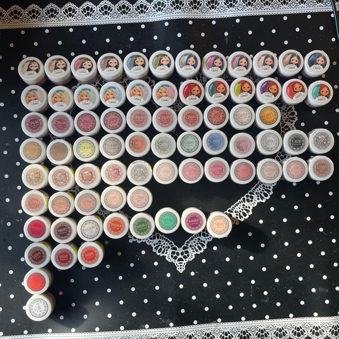 プリジェル プリムドールミューズ 76色まとめて ほぼ未使用! プリアンファ