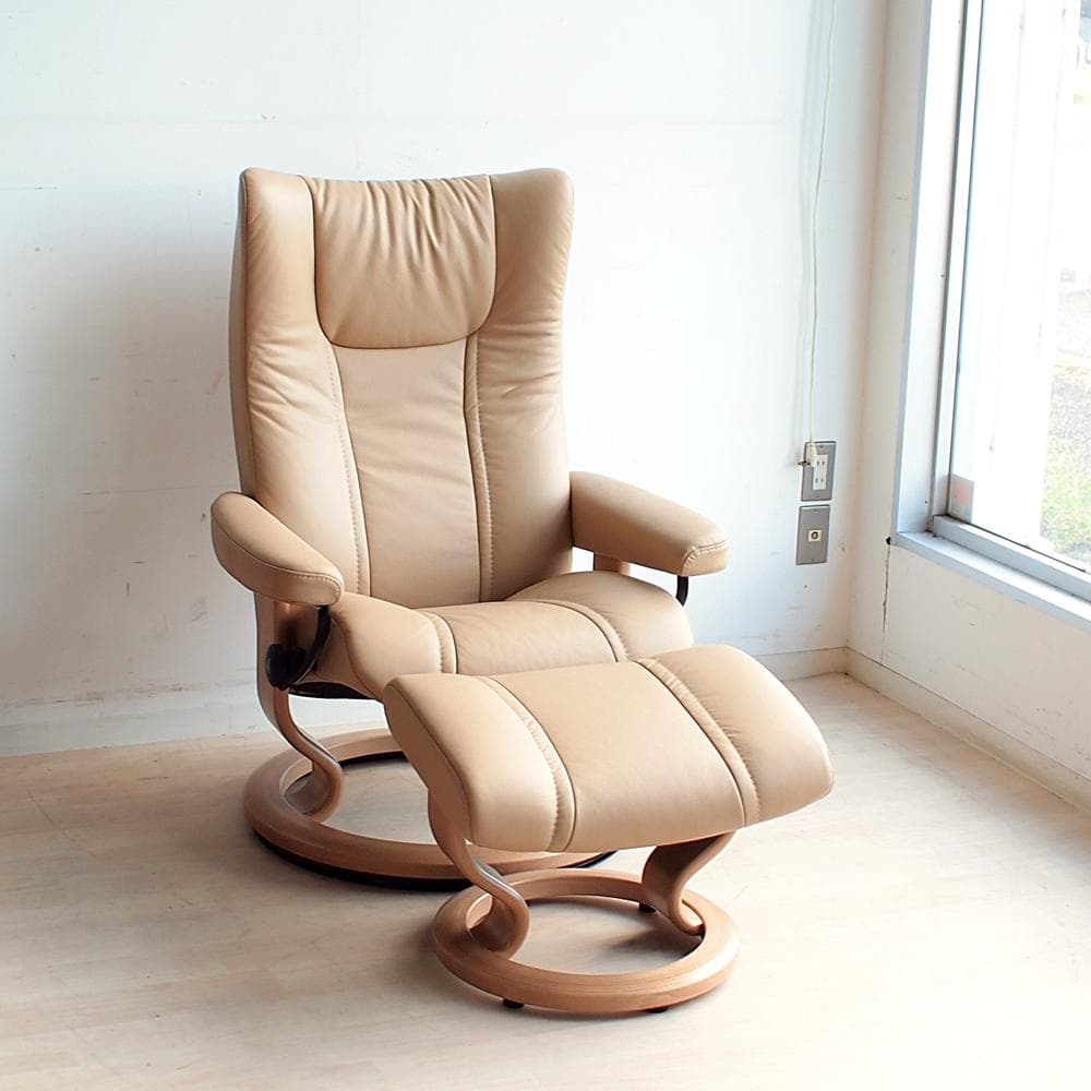 2024年製 美品 エコーネス ストレスレスチェア ウィング ZR24108