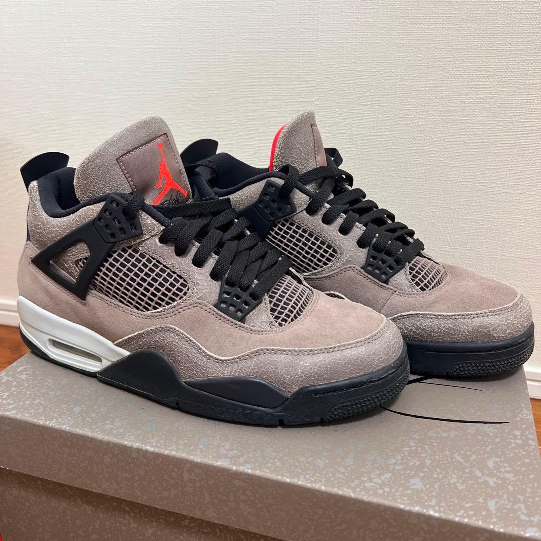シューズ(男性用) NIKE AIR JORDAN 4 RETRO TAUPE HAZE