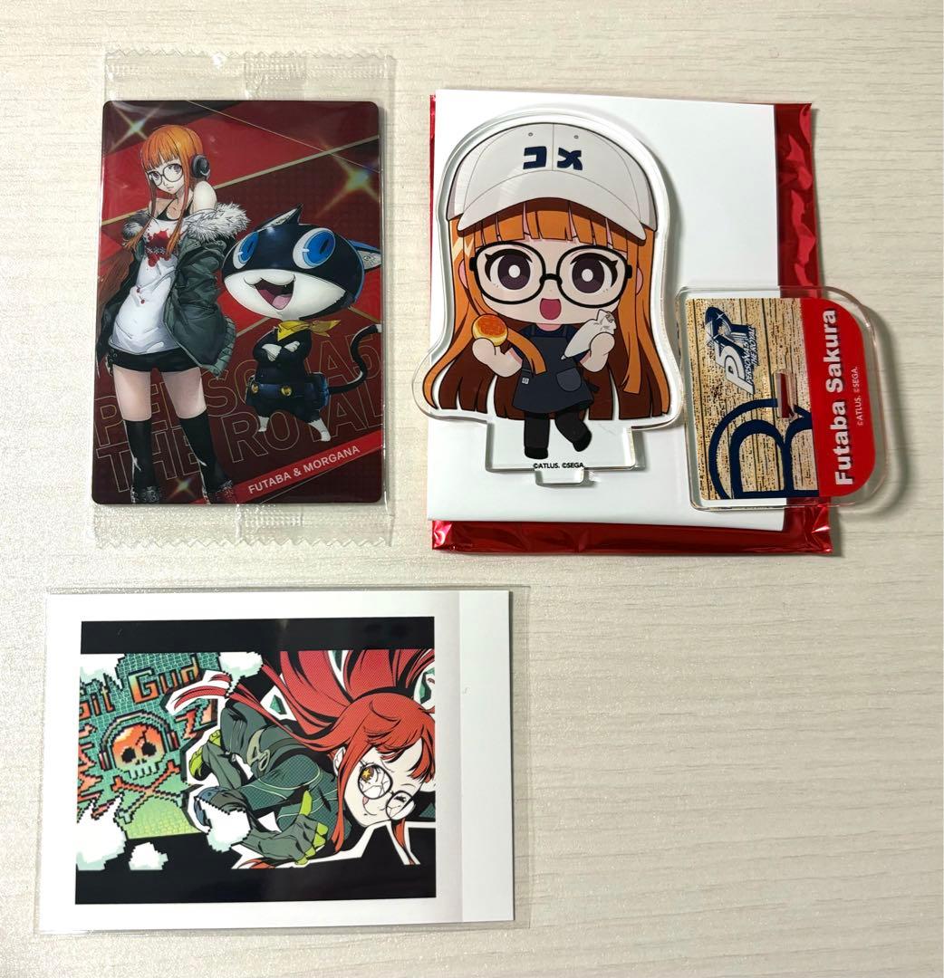 ペルソナ5 R Baker 佐倉双葉 アクリルスタンド ぱしゃこれ ウエハース