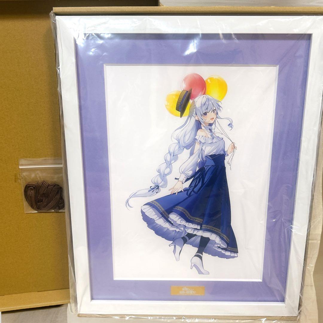 この素晴らしい世界に祝福を エリス キャラファイングラフ A4 複製原画 この素晴らしい世界に祝福を！』誕生祭2023 描き下ろしキャラファイン