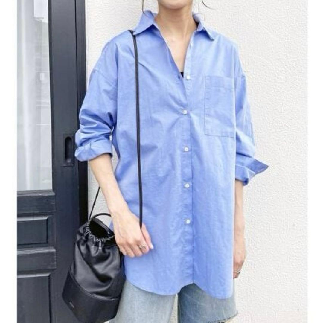 美品　【Spick&Span】50コットンオーバーシャツ