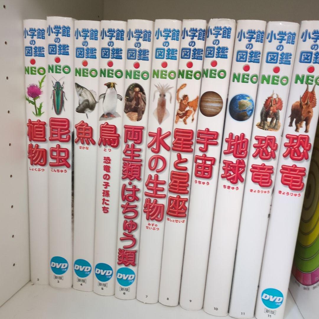 ゆ*う様 小学館の図鑑NEO 21巻セット DVD無し