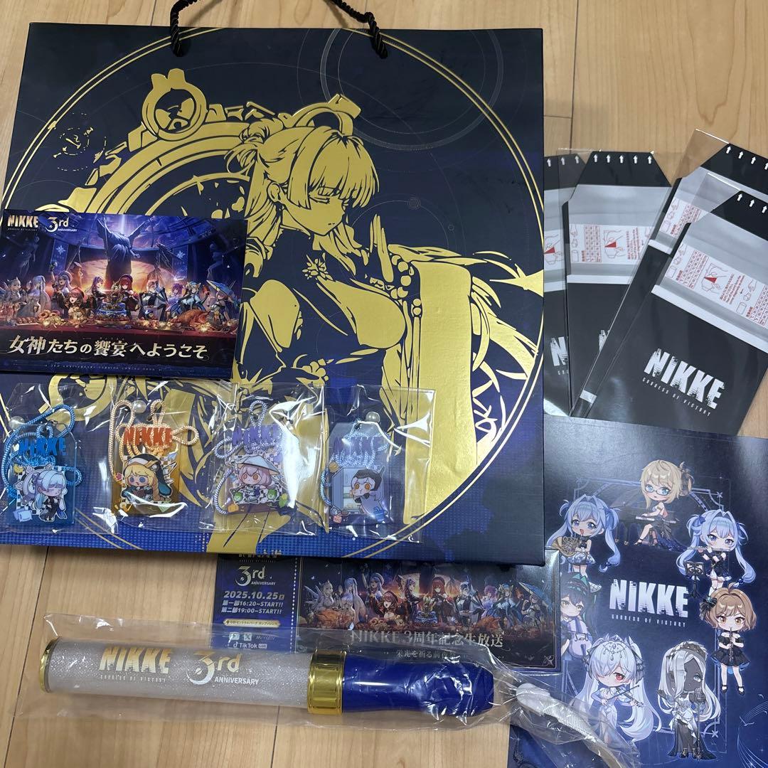 勝利の女神NIKKE3周年生放送来場者特典