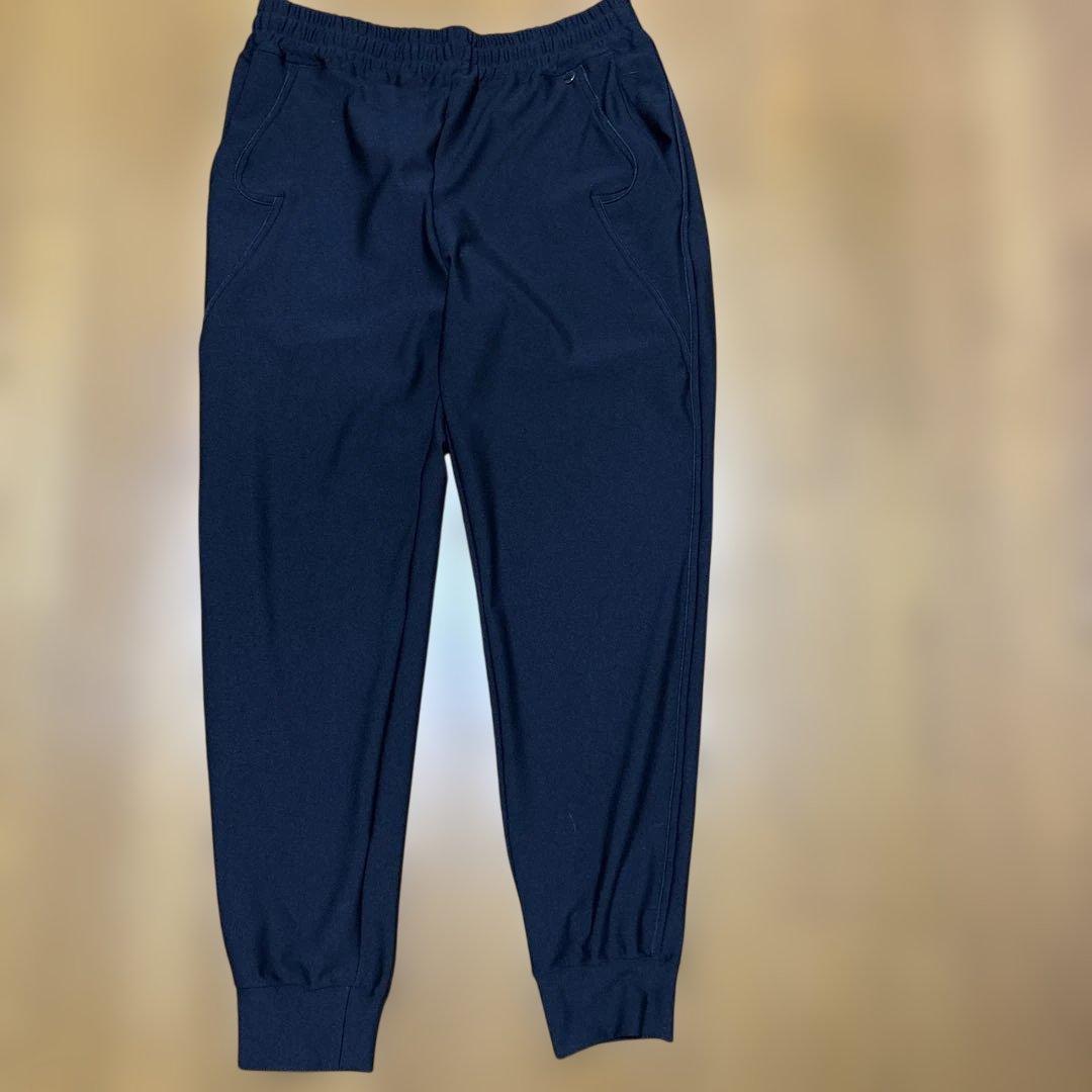 Perfume Closet 黒スウェットパンツ(Cling Cling)