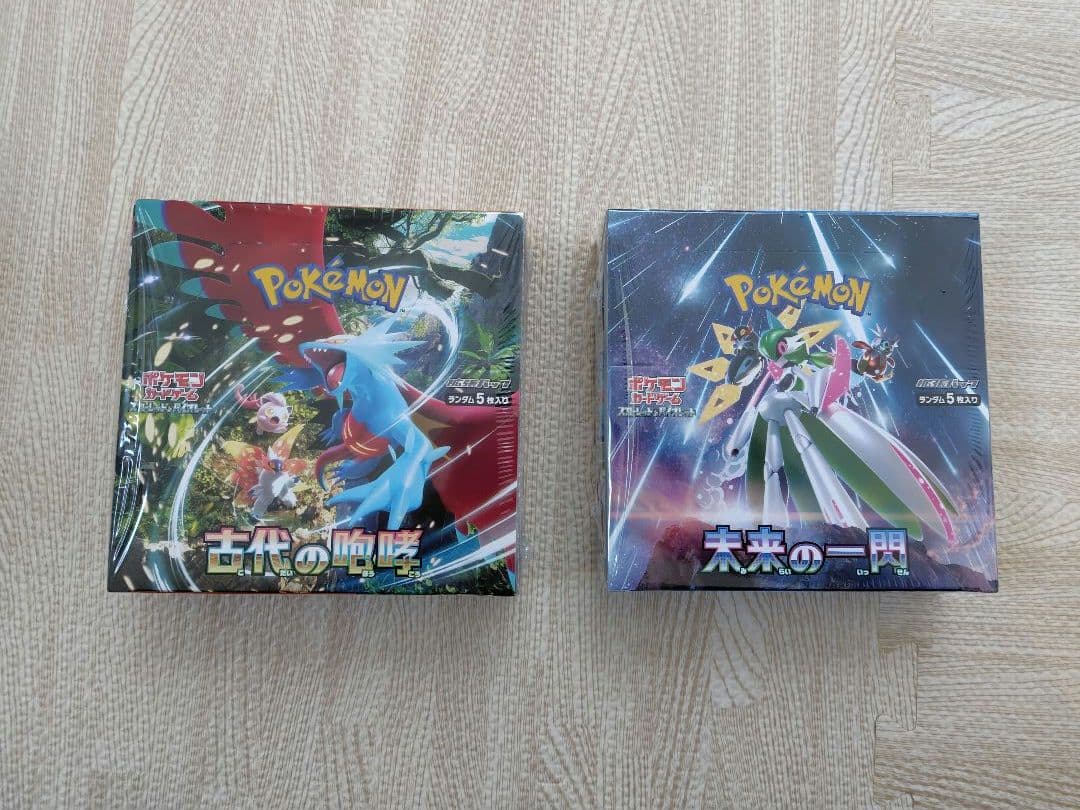 ポケモンカード　古代の咆哮、未来の一閃　未開封BOX　シュリンク付き