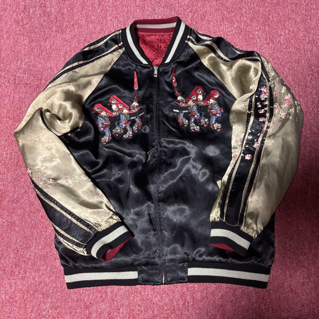 スカジャン 花旅楽団　Lサイズ