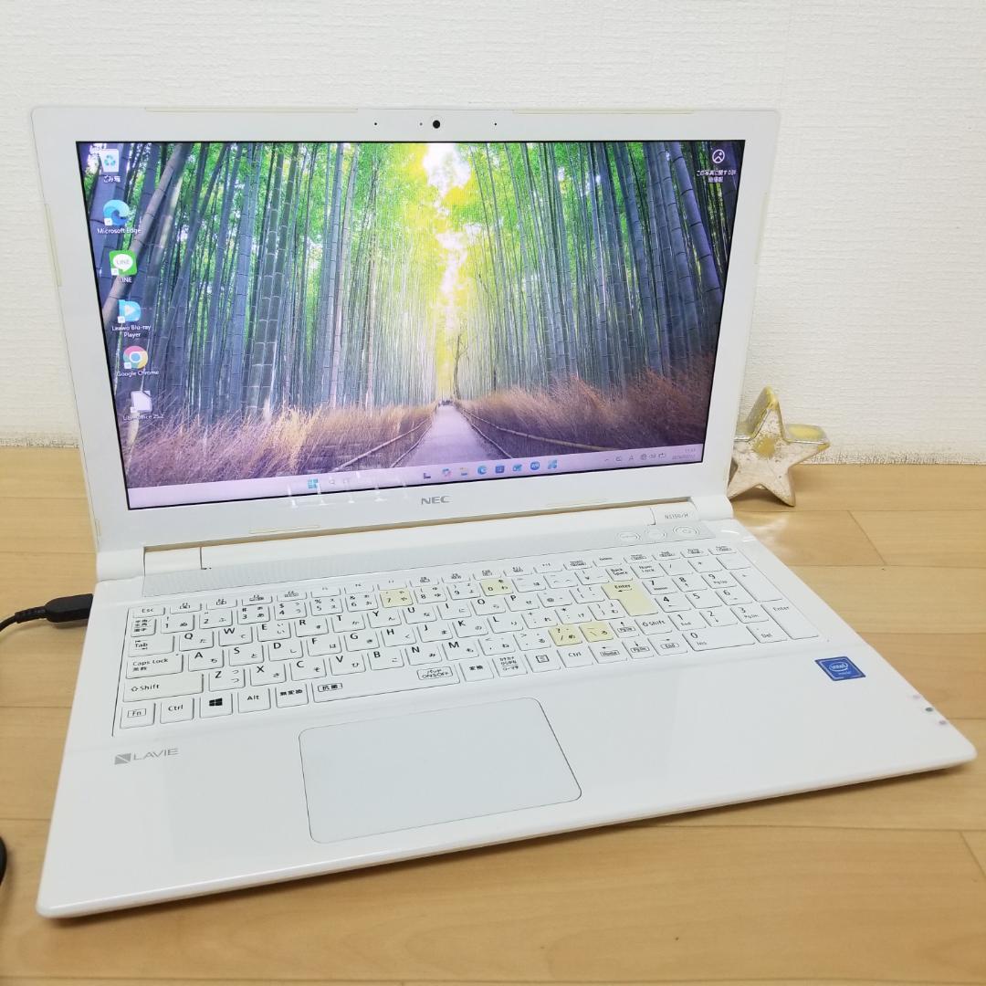 大容量 Win11 DVD再生可 即使用可ノートPC NEC(E3378) - メルカリ