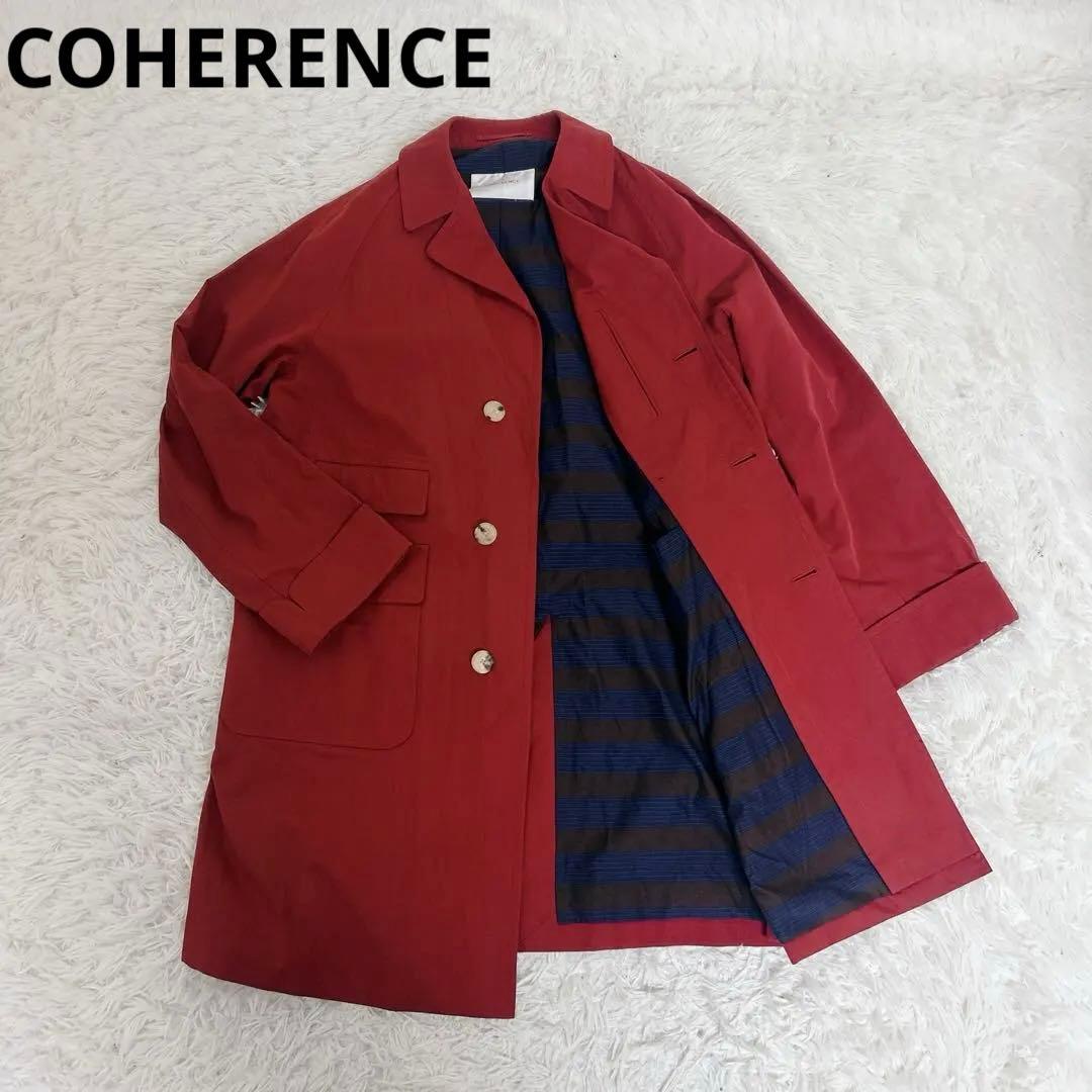 【美品】COHERENCE corbⅡ コヒーレンス　コート sizeM 赤系 B.R.ONLINE - Style Web Magazine & Online Shop | ビー・アール