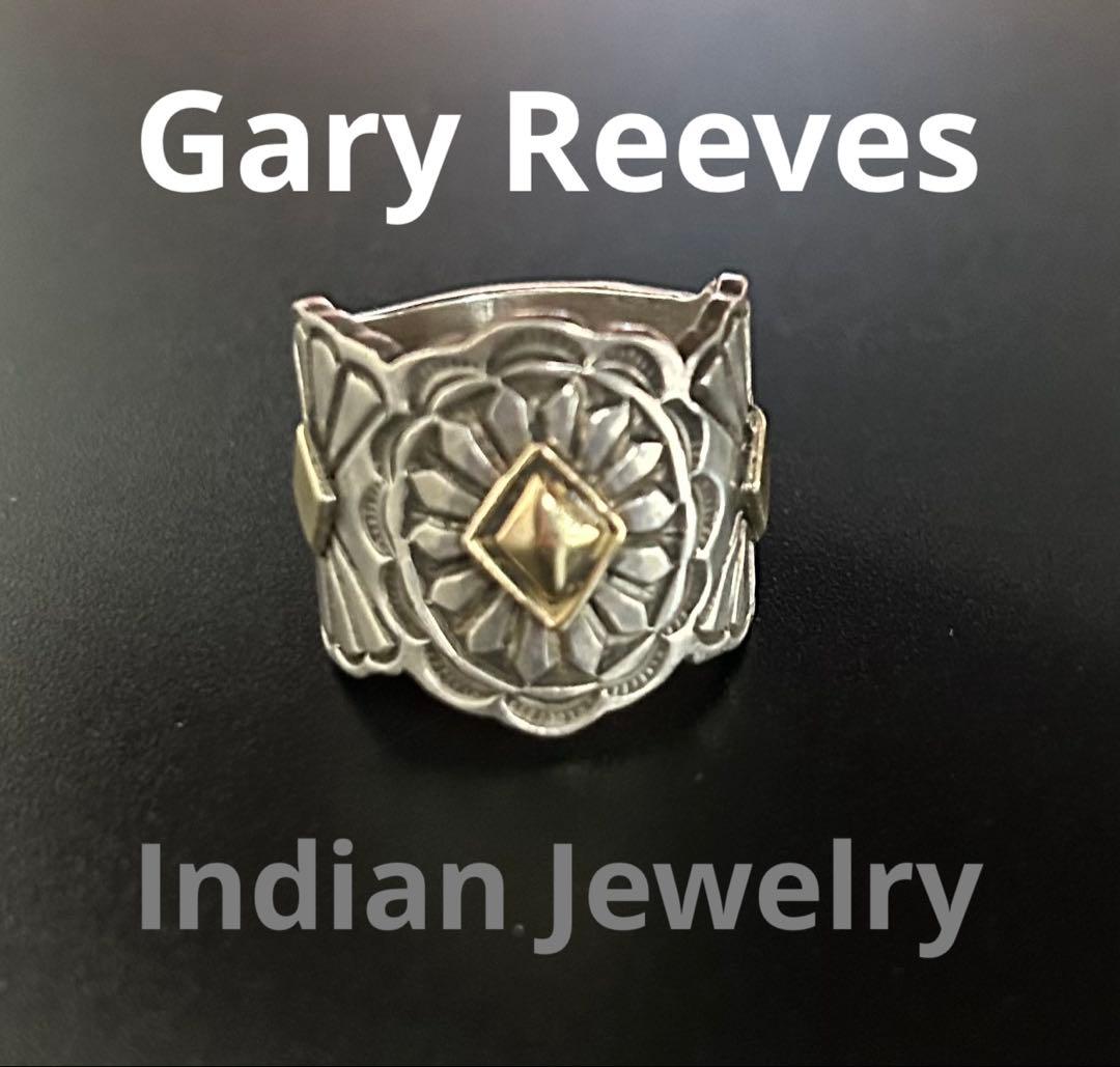 Gary Reeves リング 14K スタンプワーク ゲイリーリーブス