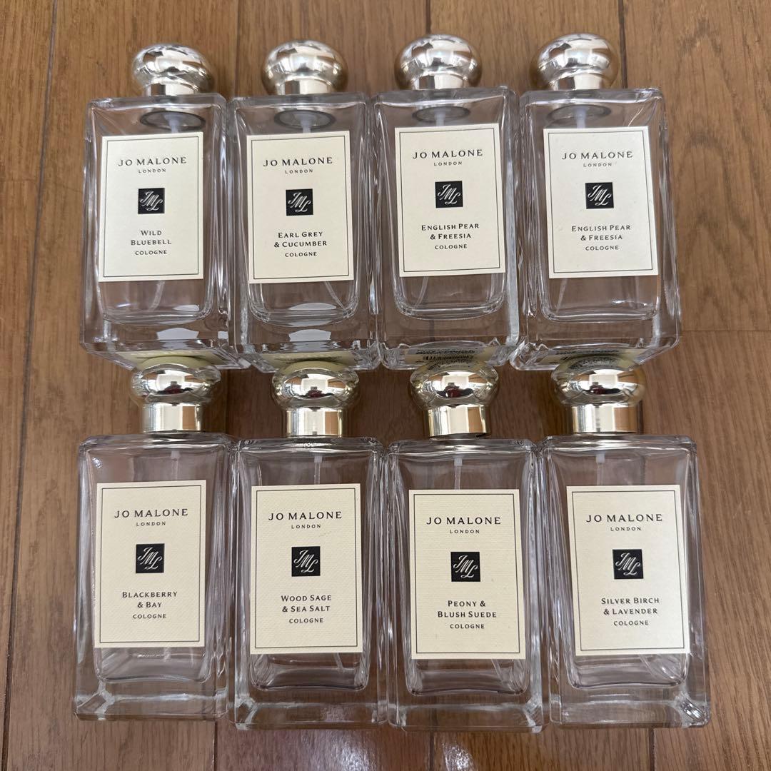 【香水空瓶】ジョーマローン 空瓶8本 100ml サイズ①
