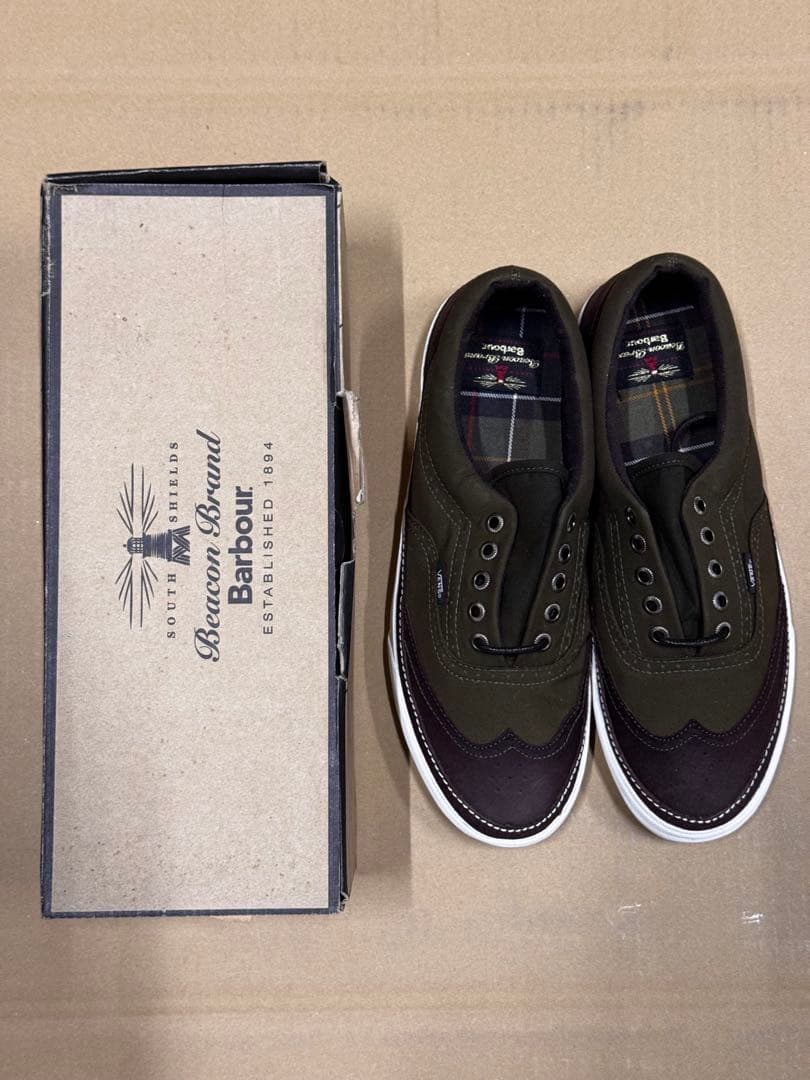 29 Vans × Barbour Era Wingtip バブアー