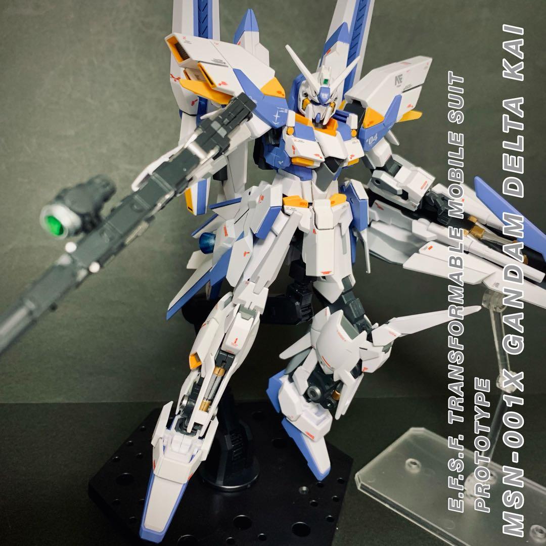 HG 1/144 ガンダム　デルタカイ　全塗装　完成品 HG ガンダムデルタカイ 全塗装制作｜Forever Modeling