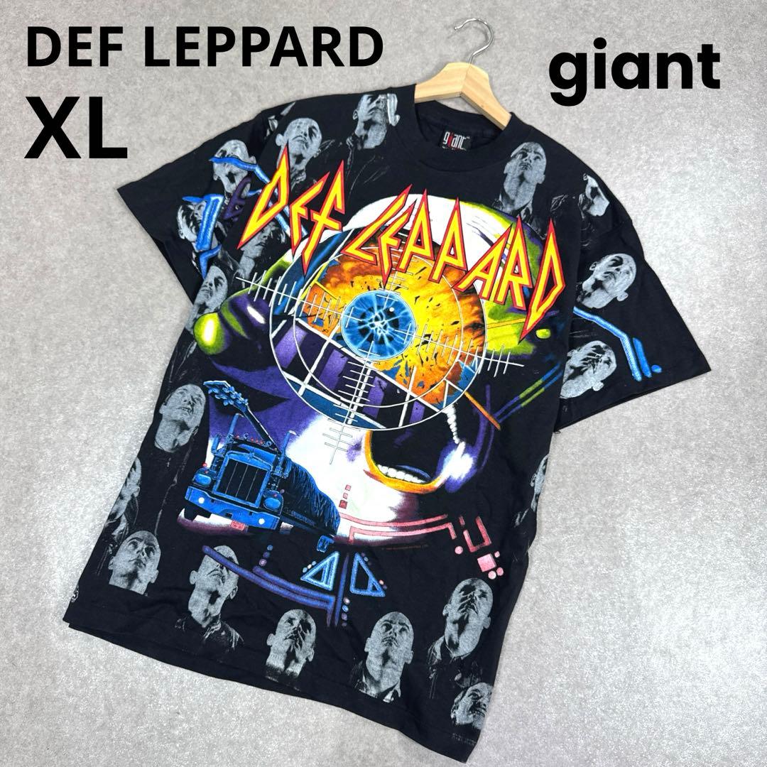 希少 90s ヴィンテージ DEF LEPPARD バンドTシャツ USA製