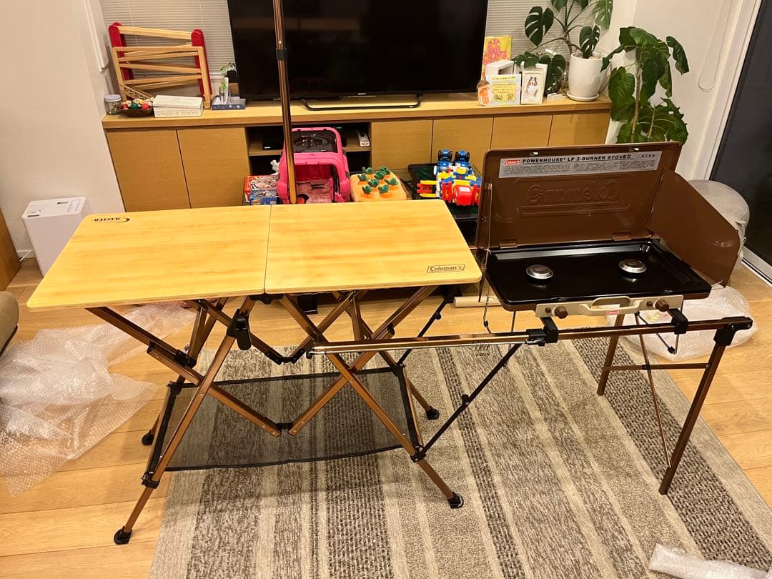 コールマン コンフォートマスター ワンタッチキッチンテーブル