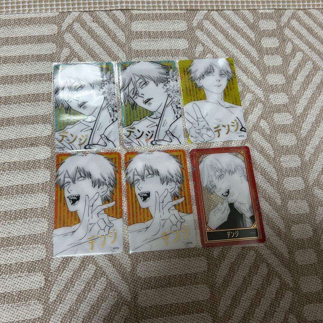チェンソーマン 箔押しクリアカード デンジ ジャンプショップ - メルカリ