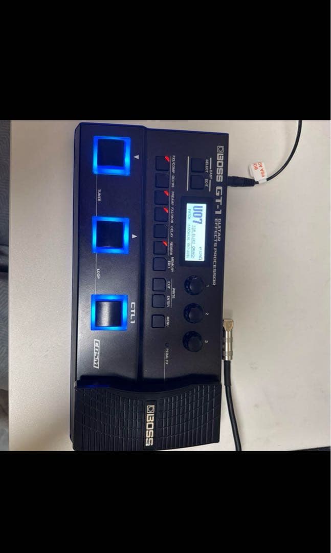 BOSS GT-1 電源アダプター付属