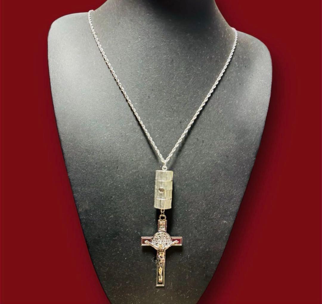 最終値下げ★激レア‼︎ジャンポールゴルチエ★クロスウォッチアンティークネックレス