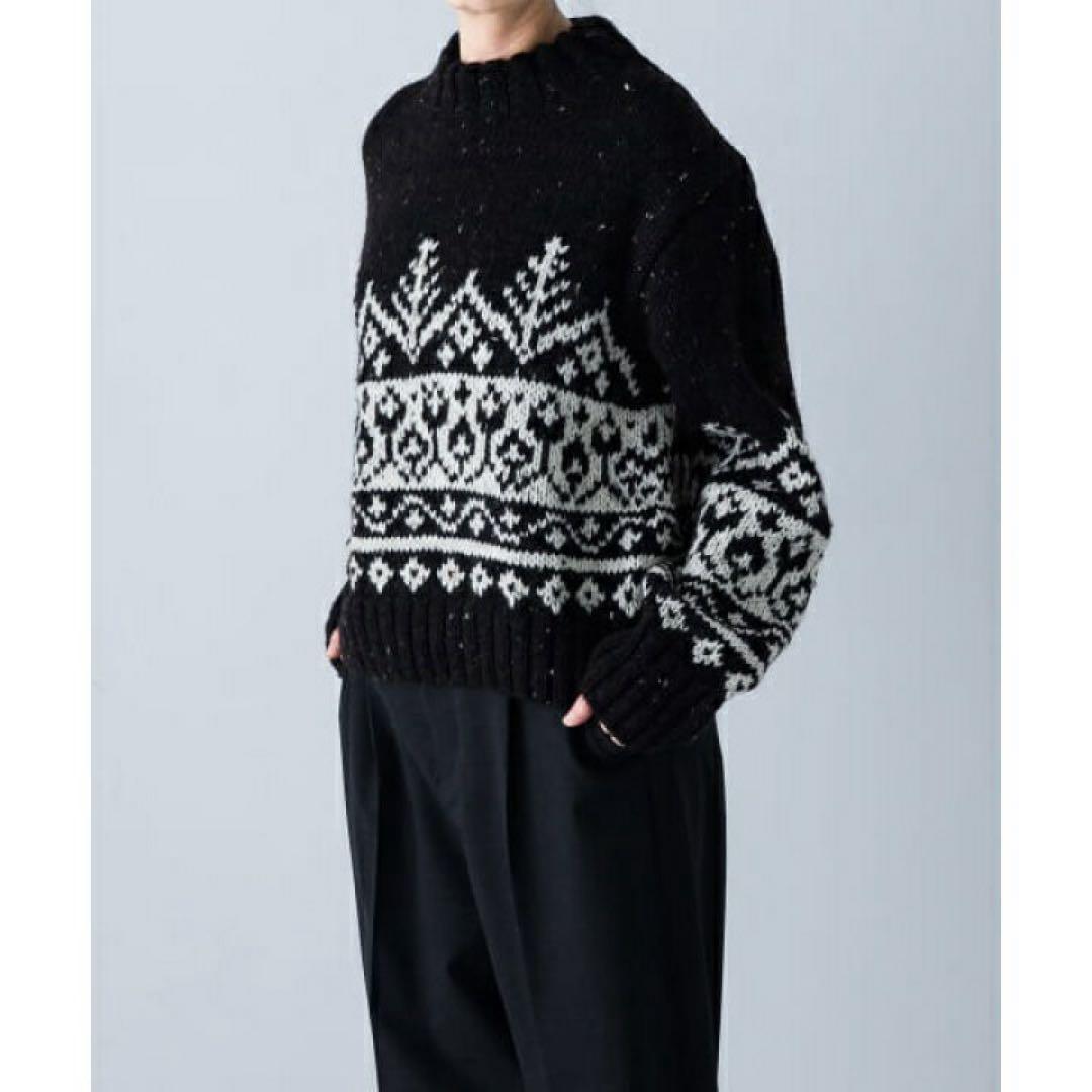 かぐれ　ペルーニットジャガードプルオーバー 楽天市場】ペルージャガードニット／かぐれ（kagure） : 丸井（マルイ