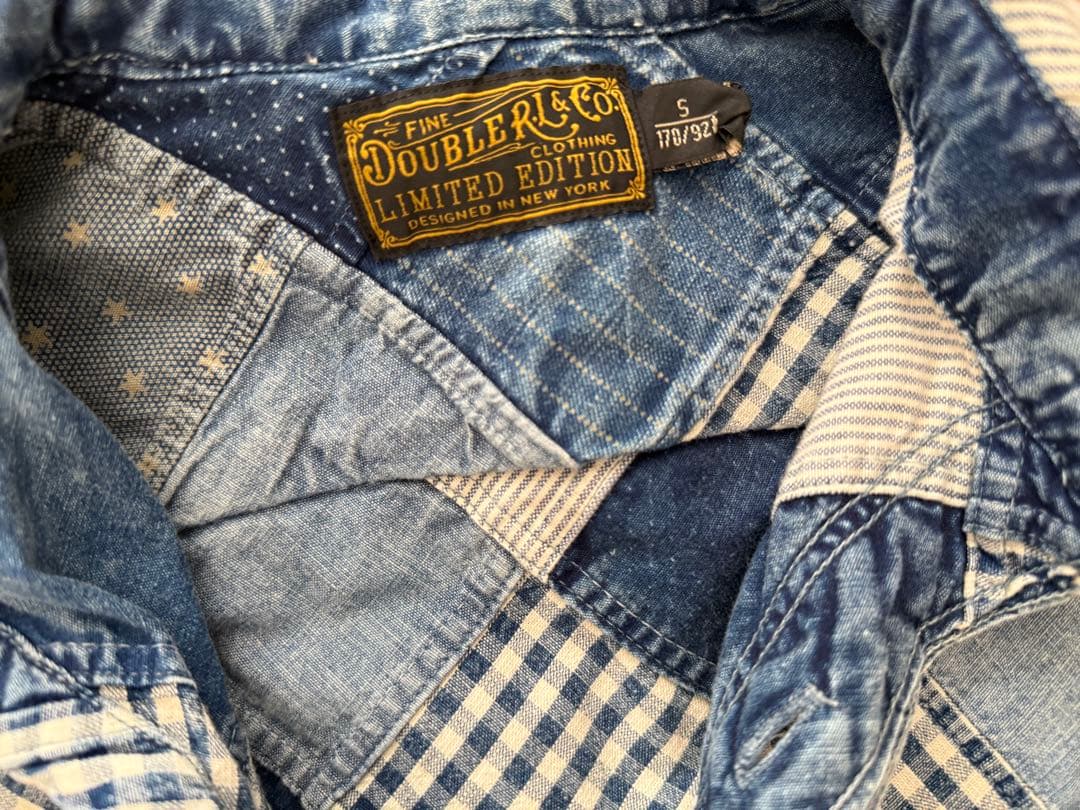 RRL 〝LIMITED EDITION〟パッチワークデニムシャツ