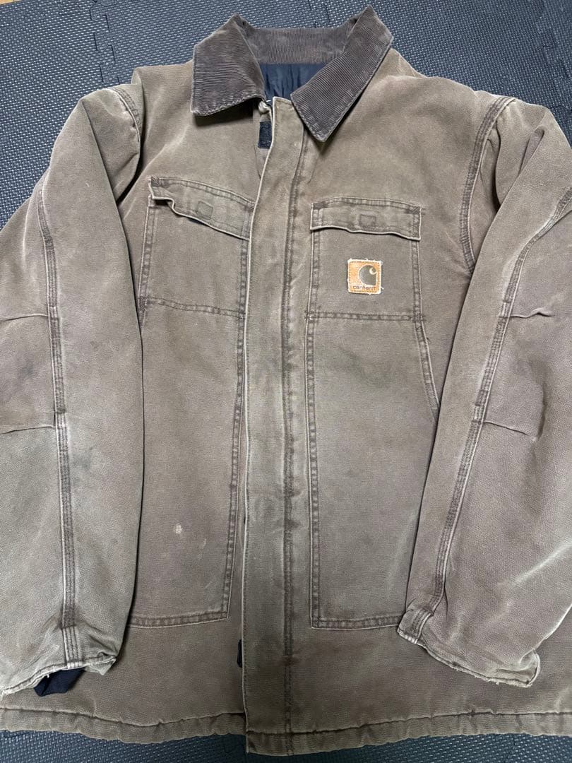 ヒーロー　Carhartt ブラウンジャケット