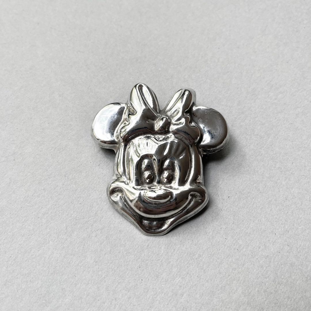 【レア】70‘s ヴィンテージ・ミニー　メキシコシルバーブローチ／ペンダント