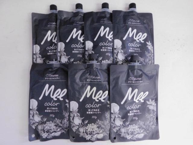 1121☆ナチュミー Mee color クリームシャンプー ダークブラウン