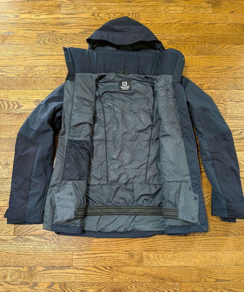 タグ付き・未使用】 SALOMON ストームブレーバー ジャケット メンズ