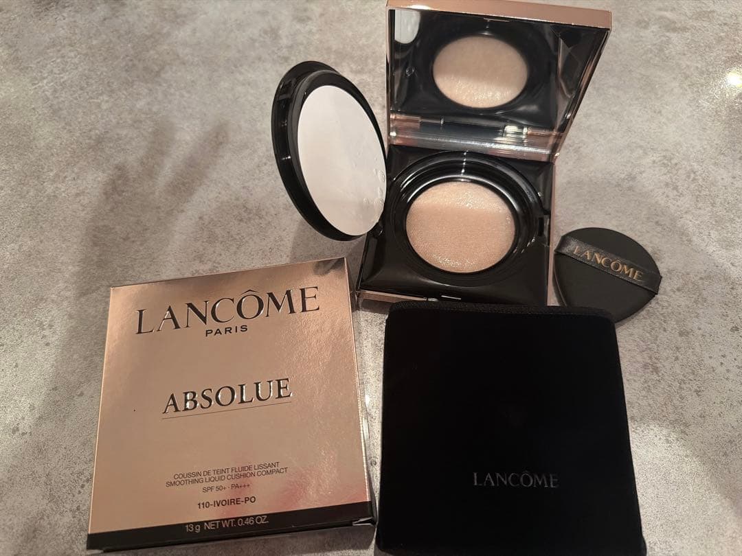 【新品未使用❣️】LANCOME ABSOLUE クッションファンデ110 ランコム LANCOME アプソリュタンクッションコンパクト レフィル #110